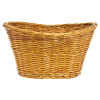 Retro prútený košík na bicykel - oválny (Predný košík na bicykel)