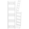 Vodný kúpeľňový radiátor Granitan 464 W 400 x 1400 mm biely