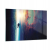 Obrázok na skle 120x80 Space Astronaut Planet (Obrázok na skle 120x80 Space Astronaut Planet)