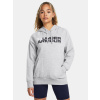 Dámska mikina Under Armour Rival Fleece Wordmark Hoodie Šedá SM
