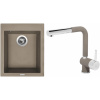 Set Sinks G8854 (dřez Cube 410 Truffle 54 + baterie Mix 3 P Truffle 54)
