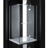 AQUATEK CRYSTAL R33 120 x 90cm sprchový kút obdĺžnikový, profil chróm, sklo číre, CRYSTALR33CH120X9062