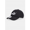 Bavlnená šiltovka Puma ESS NO.1 LOGO BB Cap Jr čierna farba, 026554 54.5