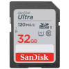 SanDisk SDHC Ultra 32GB 120 MB/s Class 10 UHS-I (186496)
