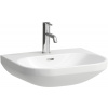 Laufen Lua umývadlo 55x46 cm polokrúhly klasické umývadlo biela H8110814001091
