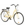 Mestsky bicykel - 28 palcov Retro City Bike (Dámsky retro 28 palcový mestský bicykel)