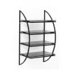 Pro-Ject Wallmount it Rack 5/4 black - nástěnný rack pro elektroniku a gramofony
