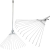 Hrable na lístie Strend Pro R116-85, 15 lamelové, vejárové, 850 g, kovová násada