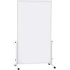 Maul maticová doska MAULsolid easy2move (š x v) 1000 mm x 1800 mm biela plastový obojstranne použiteľná, vr. sady koliesok; 6455484
