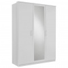 MID.YOU BIELA SKRIŇA SO ZRKADLOM, biela, 135/199/58 cm - Skrine - 001787054911