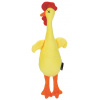 Beeztees Hračka pro psy plyšová pískací kura 40 cm