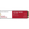 WD RED SSD NVMe 500GB PCIe SN700, Geb3 8GB/s, (R:3430/W:2600 MB/s) TBW 1000 WDS500G1R0C