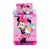 Jerry Fabrics Obliečky Minnie Bows and Flowers Varianta: Súčasťou je bielizeň Minnie Bows and Flowers 140x200, 70x90 cm