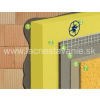 ISOVER Saint-Gobain Zateplenie ISOVER TF profi - sada, Hrúbka zateplenia 20 cm, Lepenie a stierkovanie bez lepenia a sieťkovania, Fasádna omietka bez penetrácie a omietky