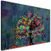 Obraz na plátne – farebný strom života v jesenných tónoch Veľkosť: 90x60 cm