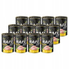Vlhké krmivo pre mačky Rafi Cat Adult s kuracím mäsom, sada 12 x 400 g