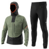 Komplet DYNAFIT Traverse DST M Sage + Transalper Dst Pants M Black Out