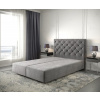 Boxspring posteľ Dream-Great 160x200 cm mikrovlákno taupe