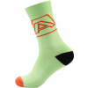 Alpine Pro Phalte Unisex vysoké ponožky USCY082 nefrit XS