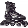 Fila Legacy Comp Black/Grey kolieskové korčule + zľava 8 € na príslušenstvo - 8.0, EU 42, 4x, 80