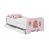Detská posteľ MIKI - 140x70 KAPYBARA COOKIES, WT__161A-92918