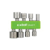 Nástrčné klíče do vrtačky EXTOL CRAFT 10213 8ks
