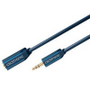 ClickTronic HQ OFC kabel Jack 3,5mm - Jack 3,5mm stereo, M/F, 1,5m