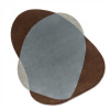 Designový vlněný koberec B&C Element Chad brown - blue 087705 Brink & Campman 160 x 188