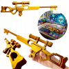 KEYPER RIVALS ROBLOX REPLIKA GADŽET PRE HRÁČA 43 CM ZLATÁ