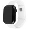 Fixed Silicone Sporty Strap set silikónových remienkov pre Apple Watch 42/44/45mm, biely FIXSST2-434-WH