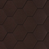 MATIZOL Samolepiaci strešný asfaltový šindeľ UNI STRONG HEXAGONAL hnedý