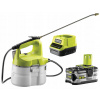 Postrekovač - RYOBI NASTAVENIE 18V OWS1880 + 5AH BATÉRIA (Postrekovač - RYOBI NASTAVENIE 18V OWS1880 + 5AH BATÉRIA)