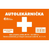 Autolekárnička COMPASS Lekárnička I. plastová pre slovenský trh (expirácia 4 roky) (91519SK)