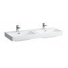 Laufen Pro S dvojumývadlo do nábytku 120x46,5cm,1otvor pre bat,s prepadom,Biela LCC Active H814966A001041