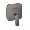 Hansgrohe 71745340 TALIS E vaňová batéria podomietková, vrch.diel, kefovaný čierny chróm HG 71745340