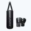 Boxovacie vrece RDX F6 Junior Punch Bag + Boxing Gloves matte silver