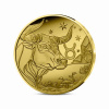 5 euro Francúzsko 2026 - Znamenia horoskopu (Zlatá proof) znamenie: Býk