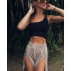 BeChick Černá sportovní podprsenka One Shoulder BeChick ❤