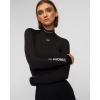 Dámske čierne Termo Tričko S Dlhým Rukávom A Vysokým Golierom X-bionic Energy Accumulator 4.0 Turtle Neck Lg Sl