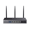 TP-Link DR3650V OMADA ADSL/VDSL gateway (AX3000,3xRJ11(2xFXS,1xDSL),2,4GHz/5GHz,1xGbELAN/WAN,4xGbE,2xUSB3.0) DR3650V