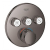 Grohe Grohtherm SmartControl - Termostatická sprchová podomietková batéria, 3 ventily, Hard Graphite 29121A00