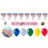KIK KX5826 Sada narozeninových dekorací Happy Birthday s jednorožci