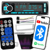 1DIN 12V RGB LCD FM autorádio 4x60W 2x USB Bluetooth SD + diaľkové