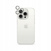 Epico hliníkové ochranné sklo na čočky fotoaparátu pro iPhone 15 Pro / 15 Pro Max - bílý titan 81312152100001