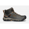 Keen Targhee III Mid WP M black olive/golden brown pánské nepromokavé kožené trekové boty - 44 a 1/2 EUR
