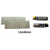 Sponkovačka, nastreľovačka - Palice Úchyty pre Paslode F16 1,6x30mm 2tys + plyn (Sponkovačka, nastreľovačka - Palice Úchyty pre Paslode F16 1,6x30mm 2tys + plyn)