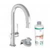 Hansgrohe Aqittura M91 - Drezová batéria s výsuvnou koncovkou a filtráciou, sBox, chróm 76800000