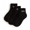 Vans Dětské ponožky Vans, Classic Half Crew 3Pack black 2025 Velikost: XS (EU 31-34)