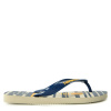 Havaianas Hav. Top Nautical Beige/Navy 35/36 Flip Flops Womens Beige/Navy 6/7