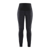 Dámske zateplené nohavice CRAFT Pursuit Thermal black L